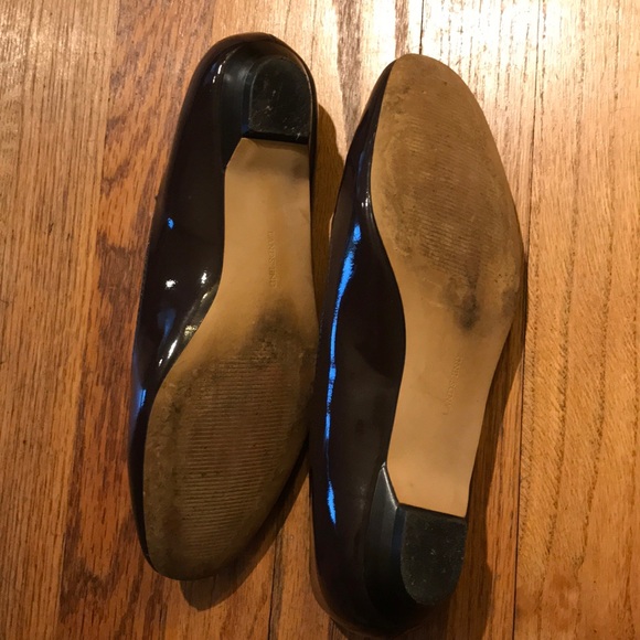 Lands End brown patent flats - Picture 5 of 5
